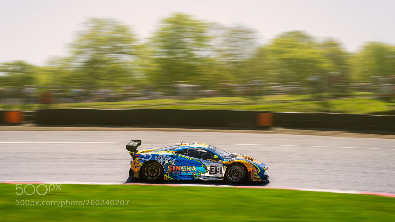 Nikon D610 sample photo. Ferrari blancpain photography