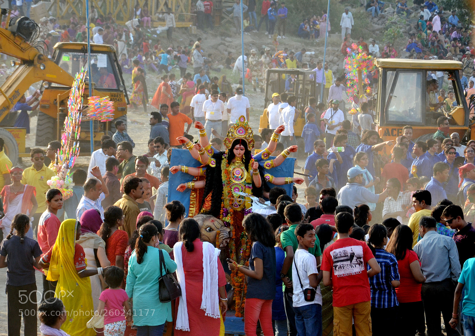 Nikon D7000 sample photo. Letting go of durga photography