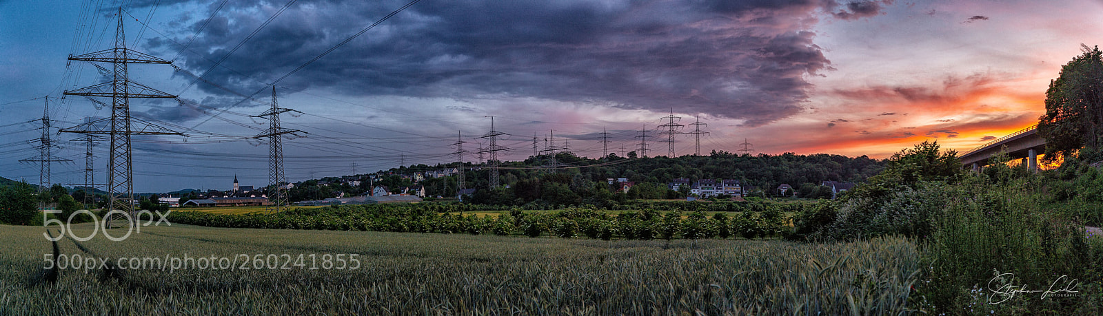 Canon EOS 6D sample photo. Power lines and the photography