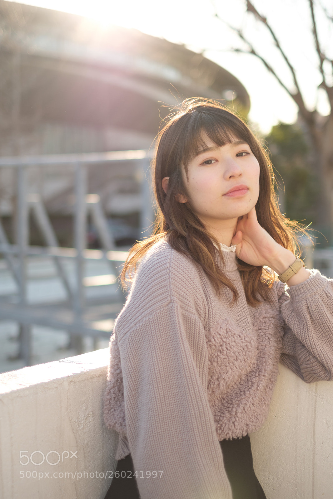 Fujifilm X-T2 sample photo. Sunset and curve photography
