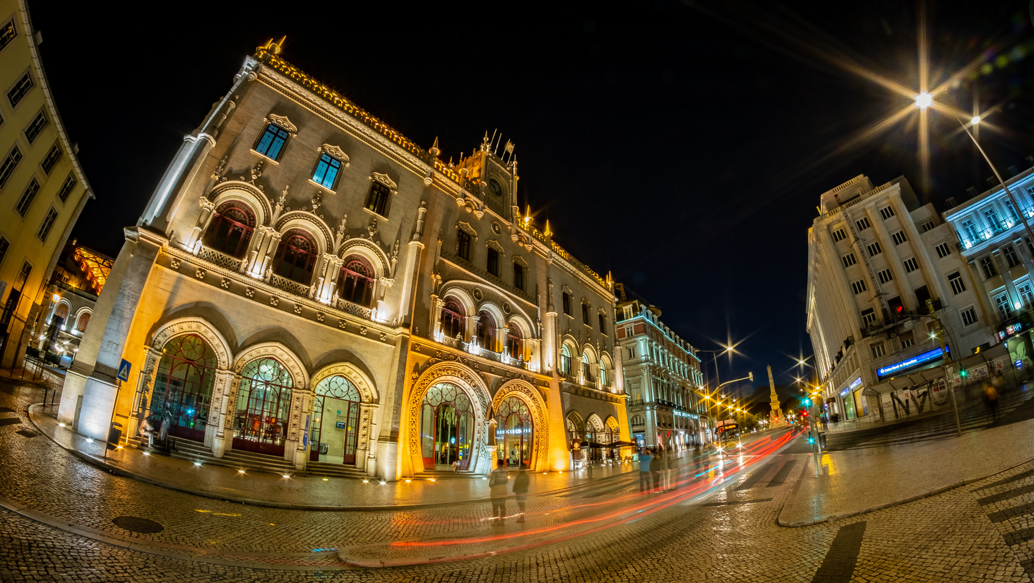 Fujifilm X-Pro1 sample photo. Rossio railway station photography