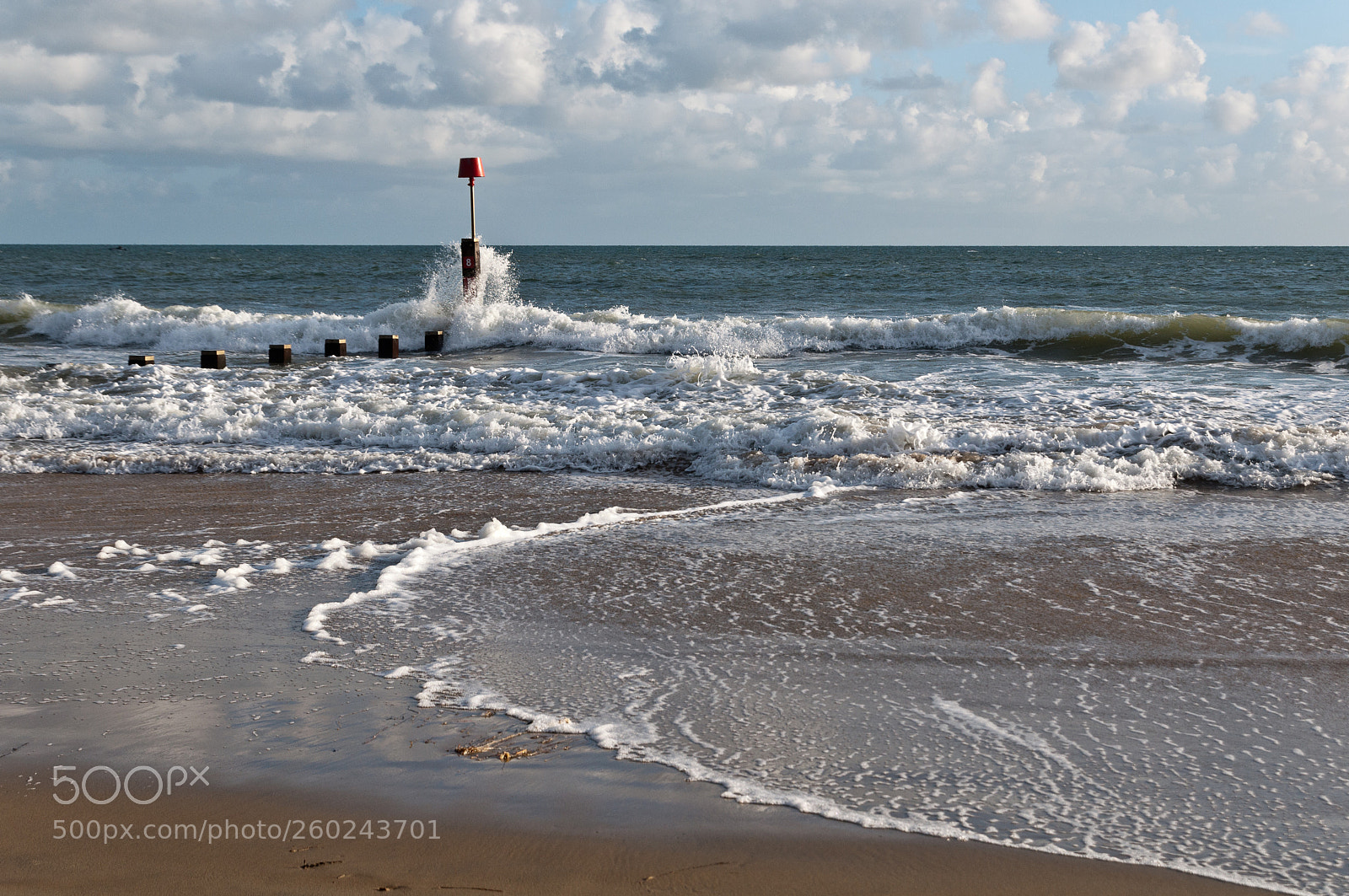Nikon D90 sample photo. Bournemouth beach photography