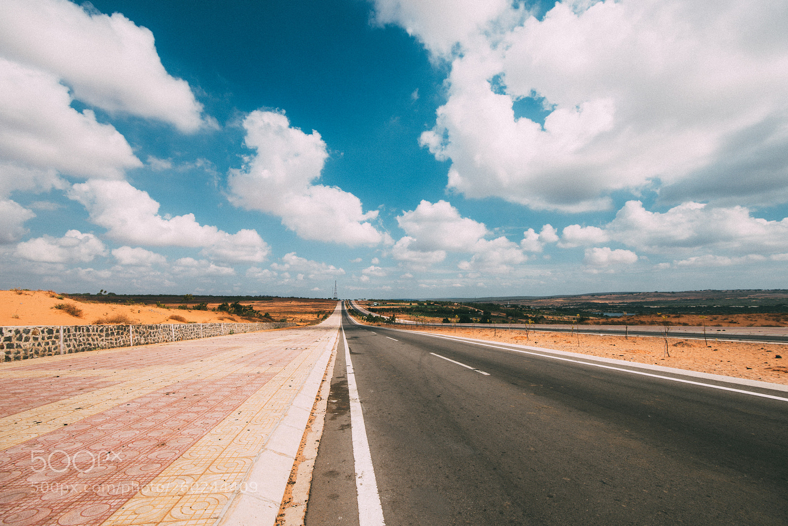 Nikon D810 sample photo. Road to muine, binhthuan photography