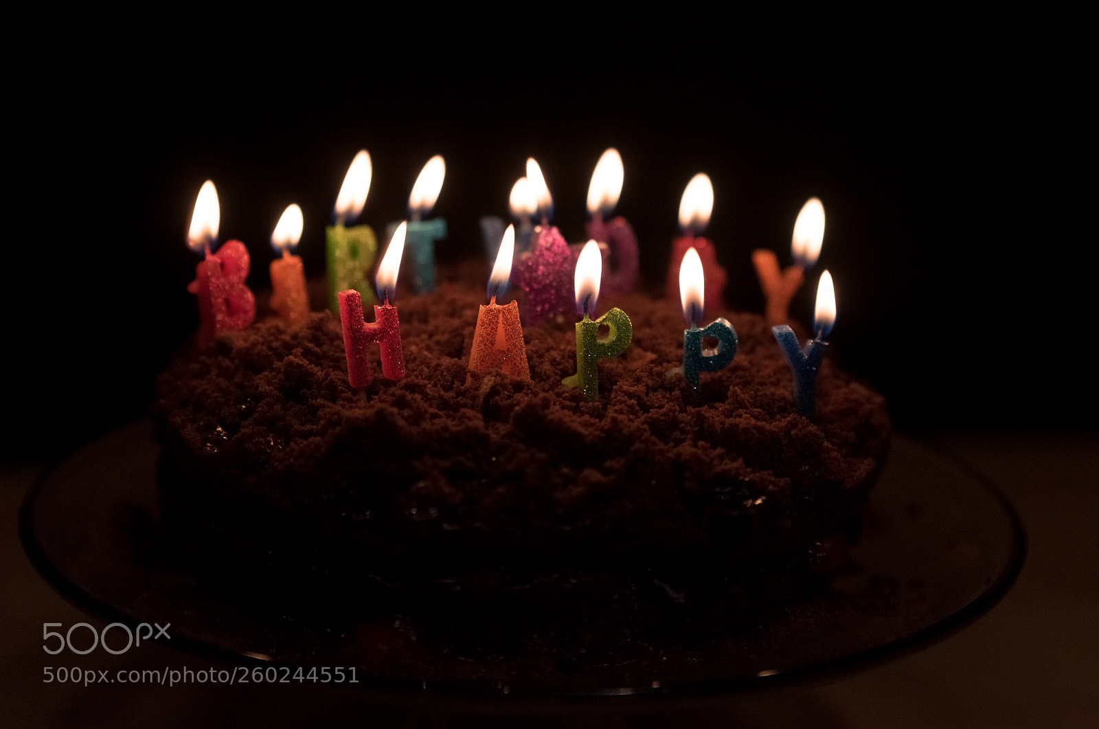 Nikon D750 sample photo. Chocolate birthday cake with photography