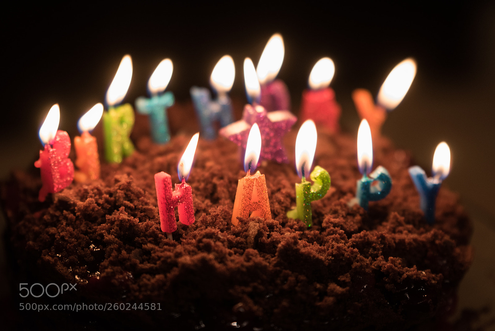 Nikon D750 sample photo. Chocolate birthday cake with photography