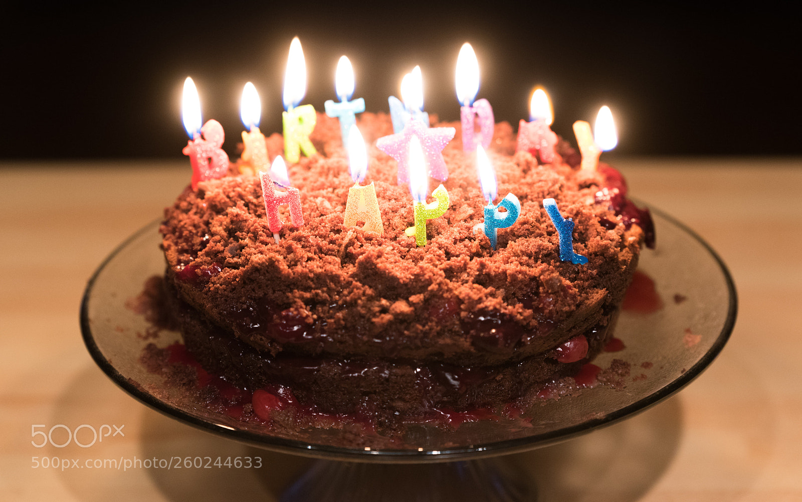 Nikon D750 sample photo. Chocolate birthday cake with photography