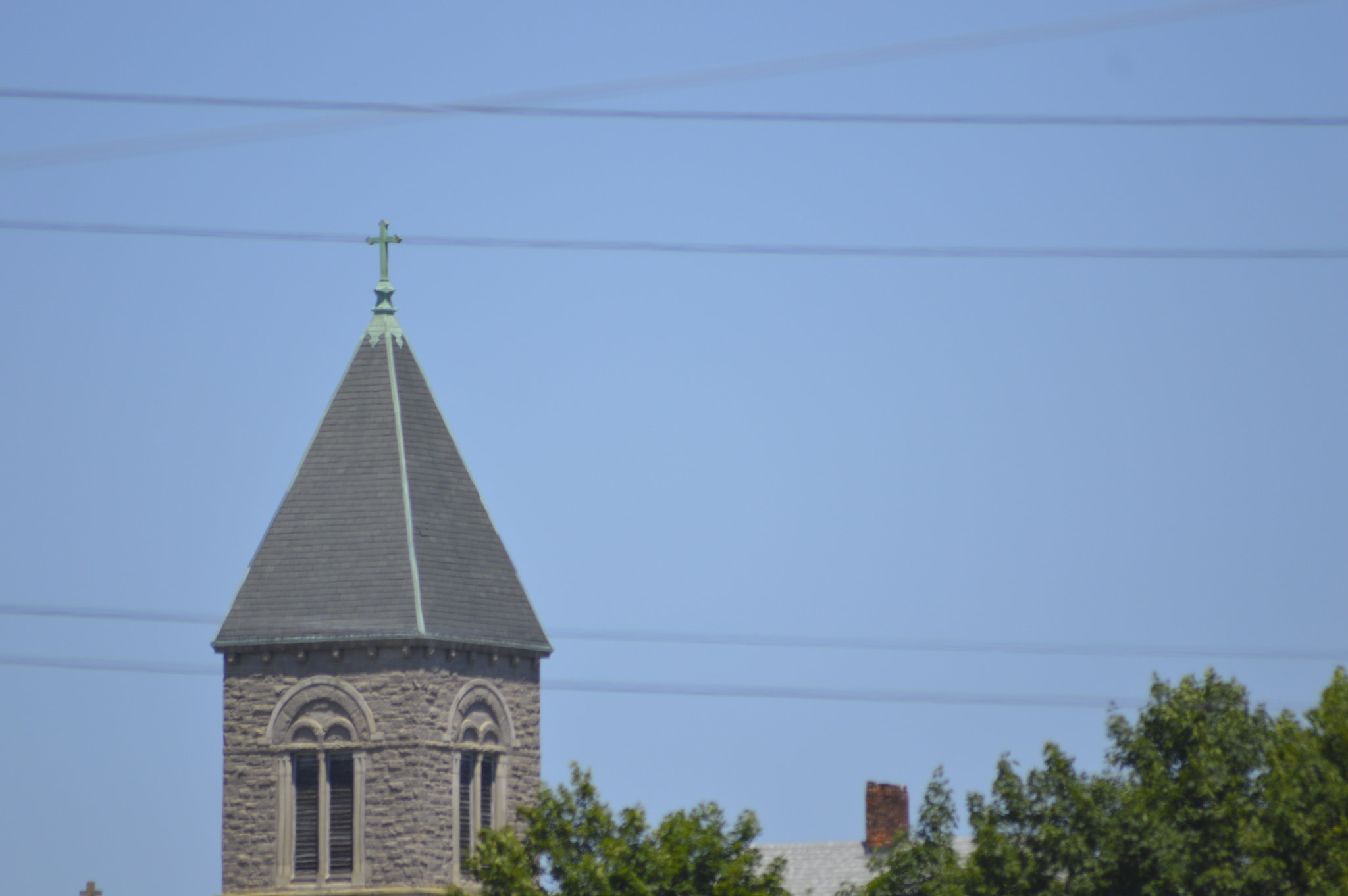 Sigma 70-300mm F4-5.6 APO DG Macro sample photo. Church in the sky photography