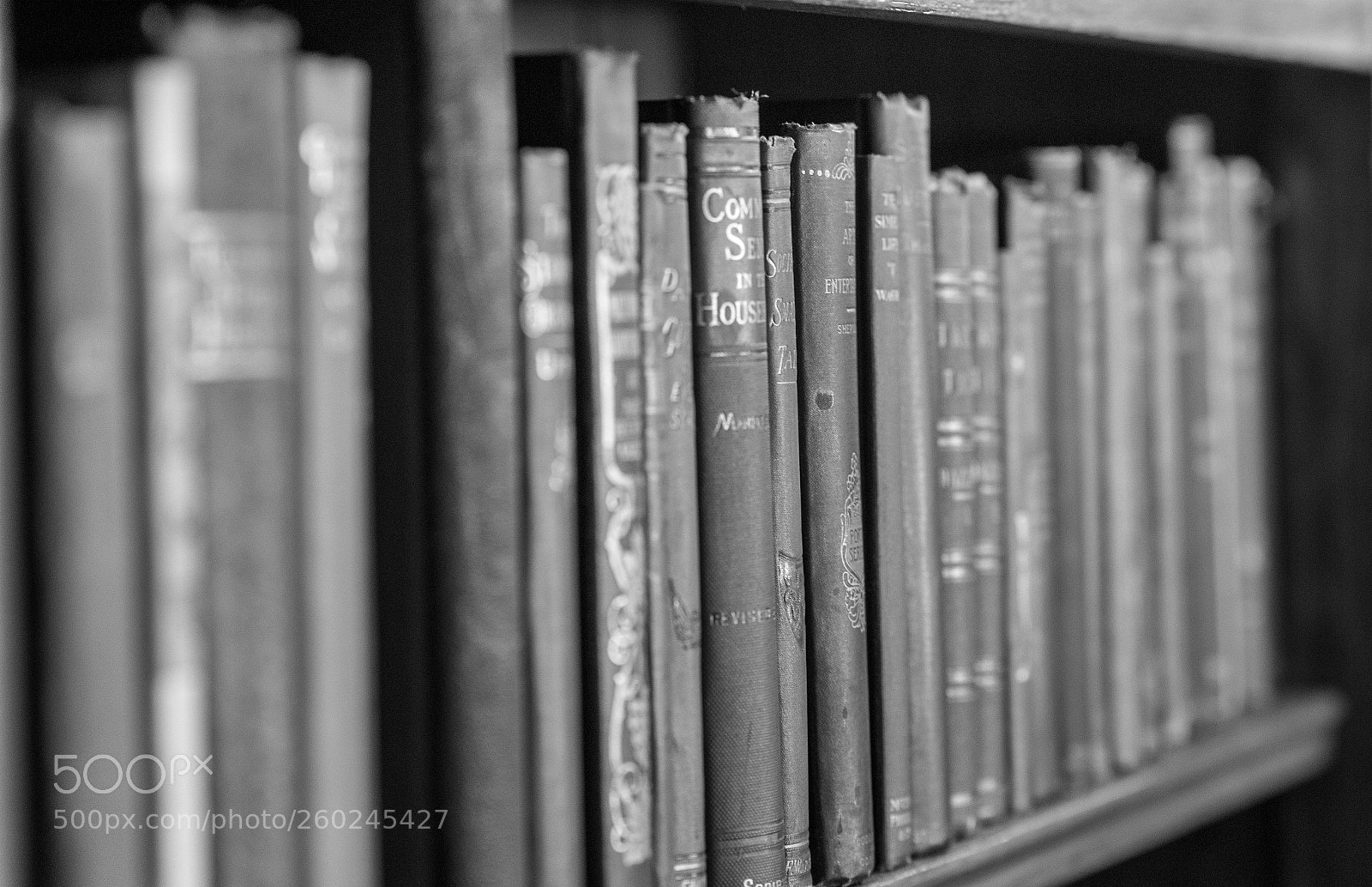 Nikon D750 sample photo. Old books on a photography