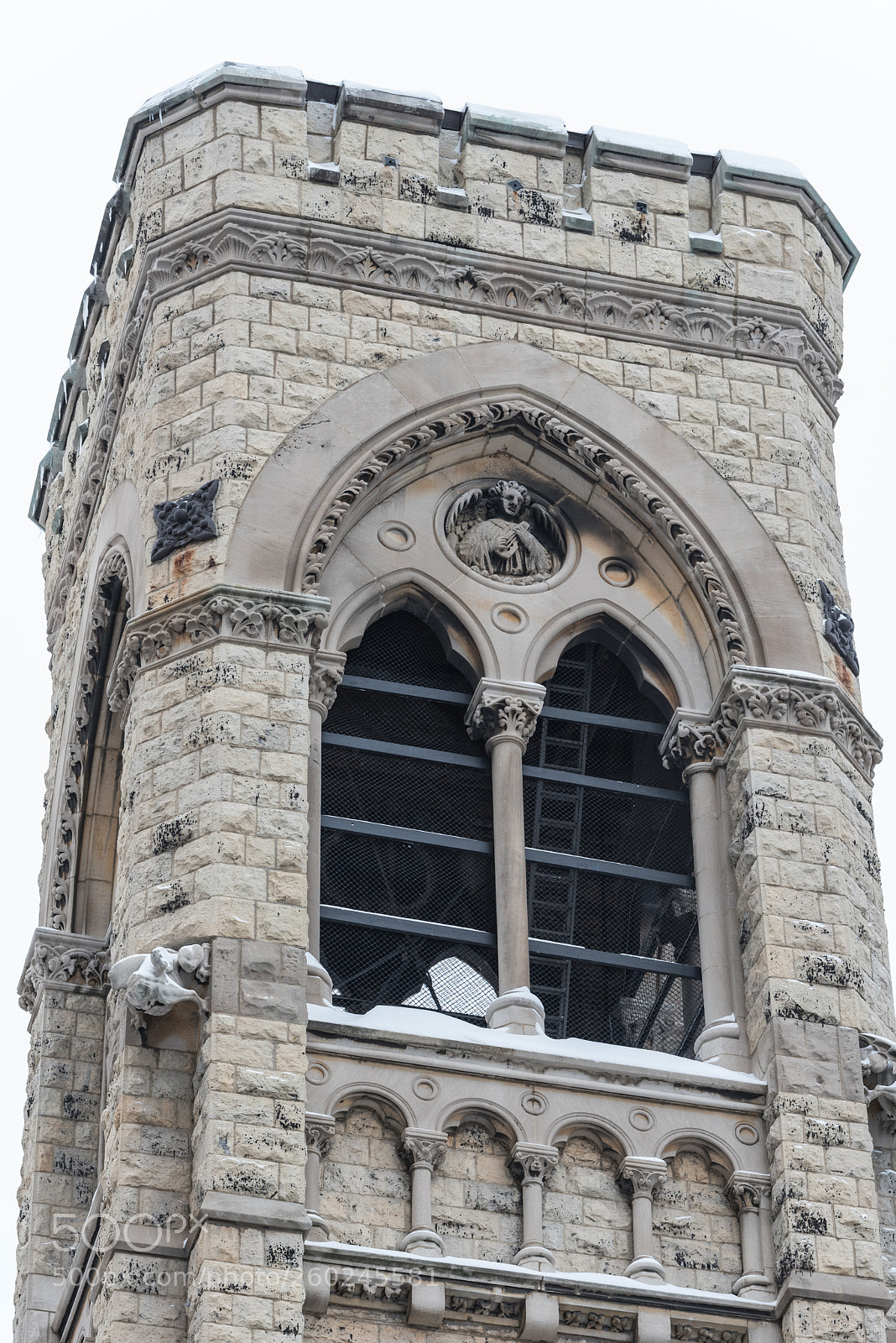 Nikon D750 sample photo. Old church tower wall photography