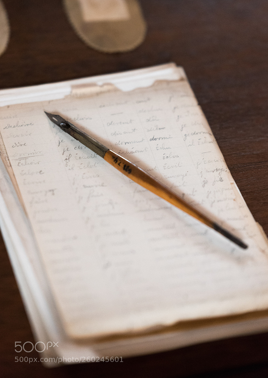Nikon D750 sample photo. Old inc pen on photography