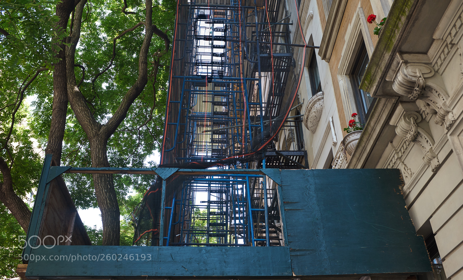 Fujifilm X100F sample photo. Fire escape photography