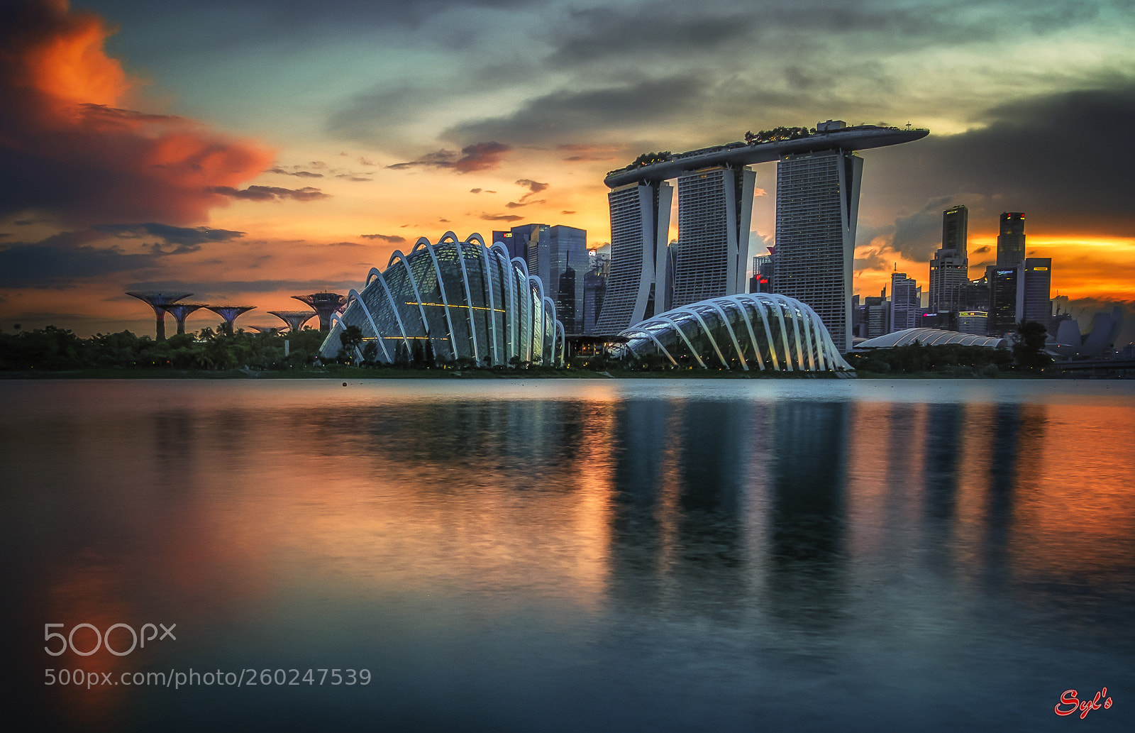 Fujifilm X-T2 sample photo. Singapore sunset ii photography