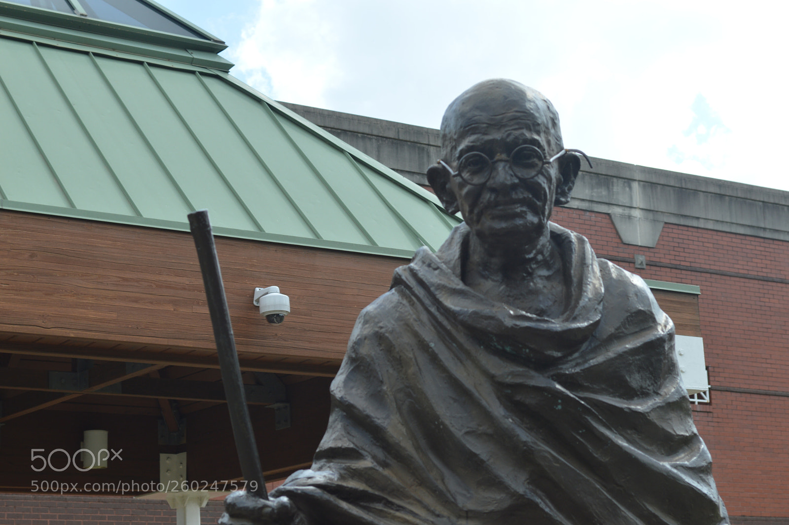 Nikon D3200 sample photo. Gandhi at the martin photography