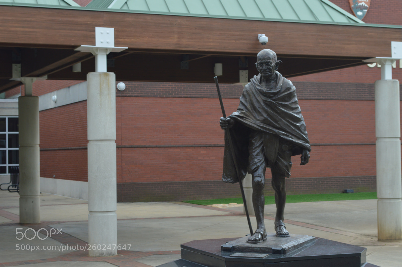 Nikon D3200 sample photo. Gandhi at the martin photography