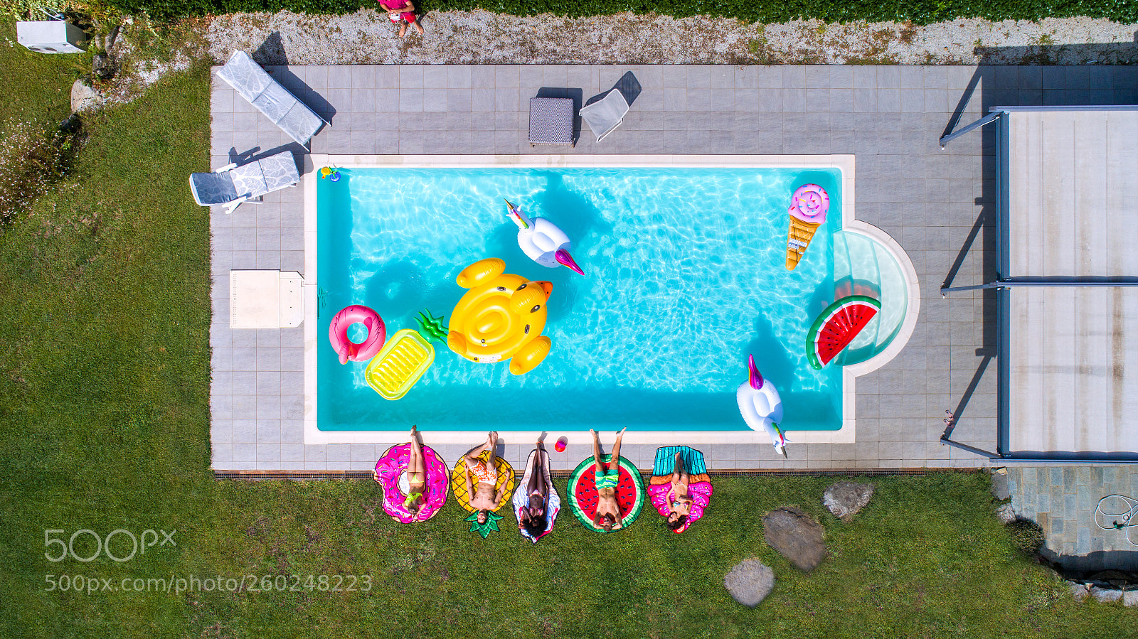 DJI FC6310 sample photo. Friends having fun in photography