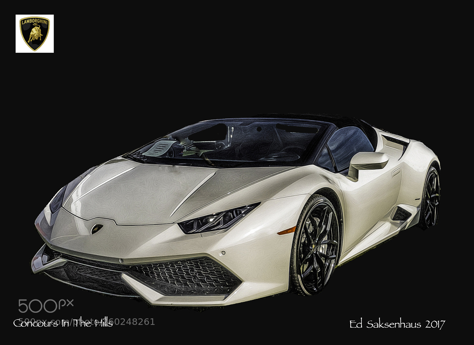 Panasonic Lumix DMC-FZ1000 sample photo. White lamborghini photography