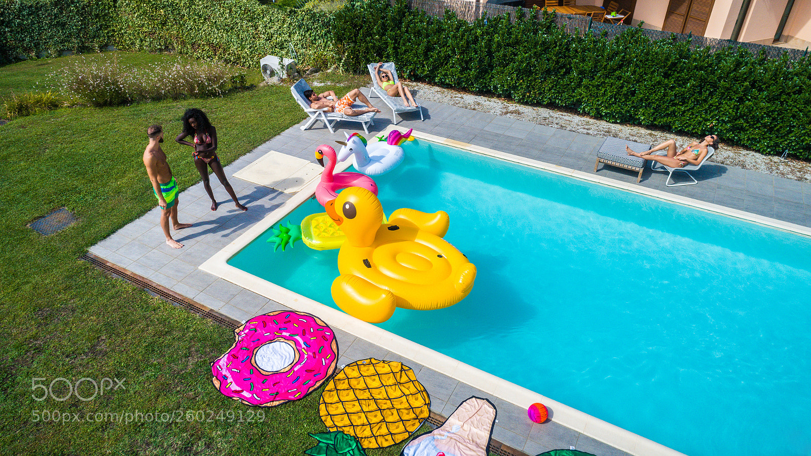 DJI FC6310 sample photo. Friends having fun in photography