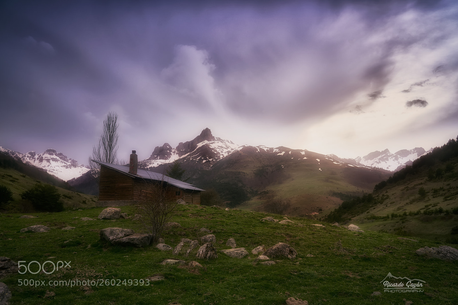 Sony a7R III sample photo. Sunset mountain photography