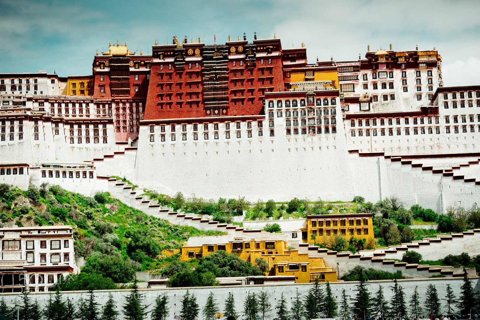 Panasonic Lumix DMC-GH4 sample photo. Potala palace time lapse photography