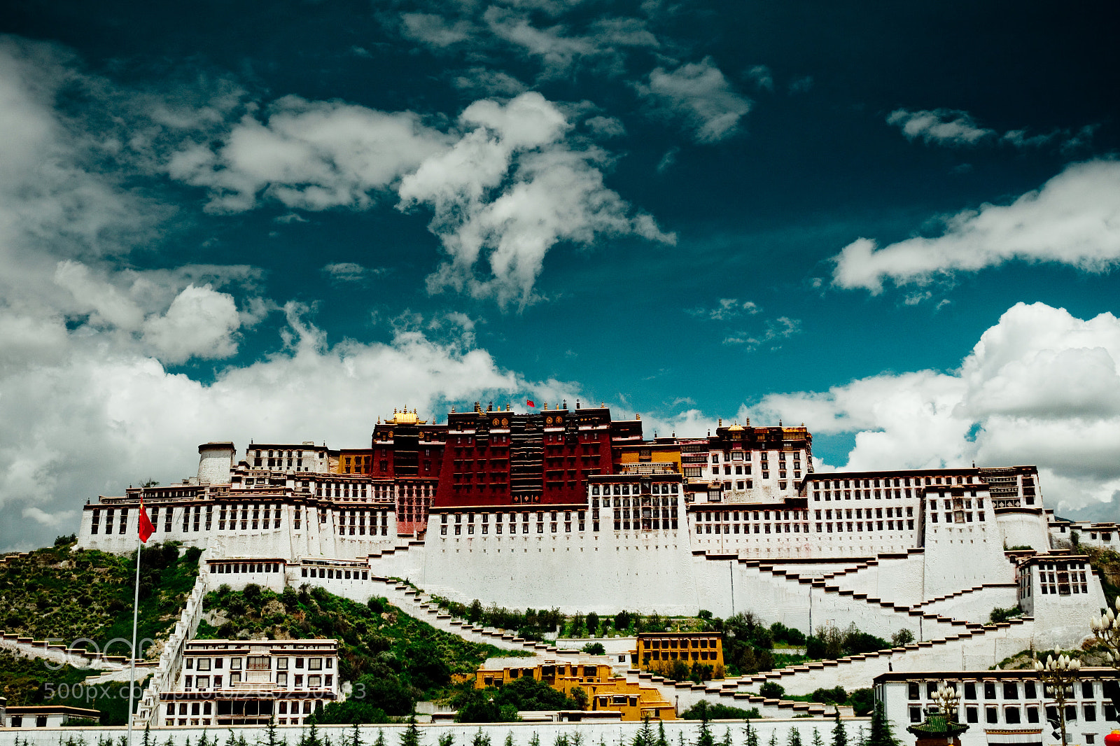 Panasonic Lumix DMC-GH4 sample photo. Potala palace time lapse photography