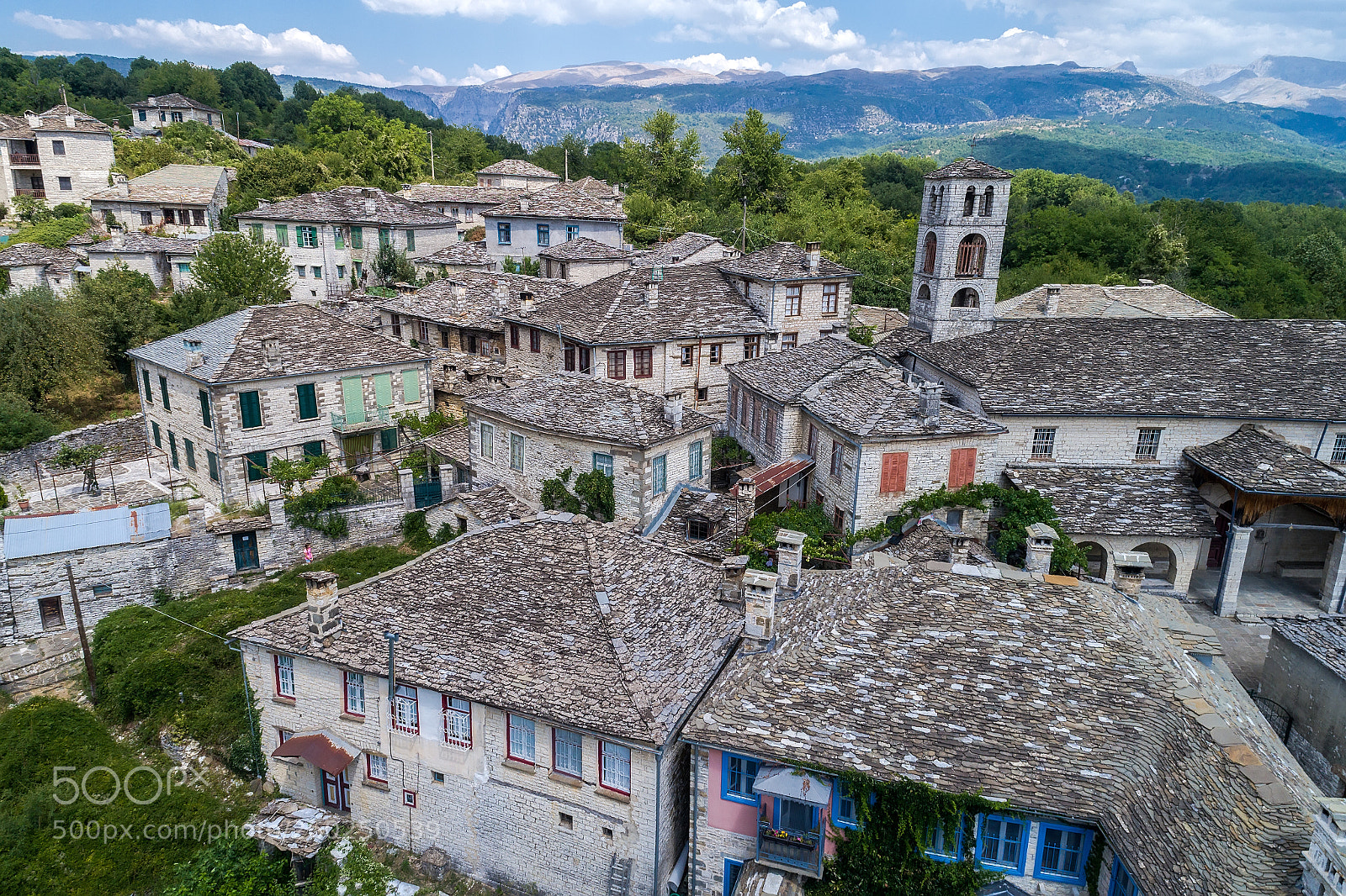 DJI FC6310 sample photo. Dilofo of zagorochoria, epirus photography