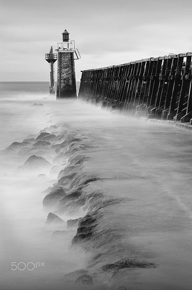 Nikon D2X sample photo. Pier cap breton 2 photography