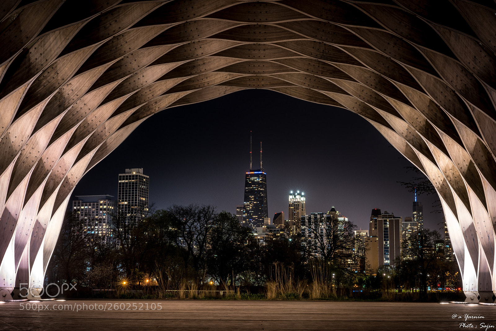 Sony a7 III sample photo. City through the arch photography