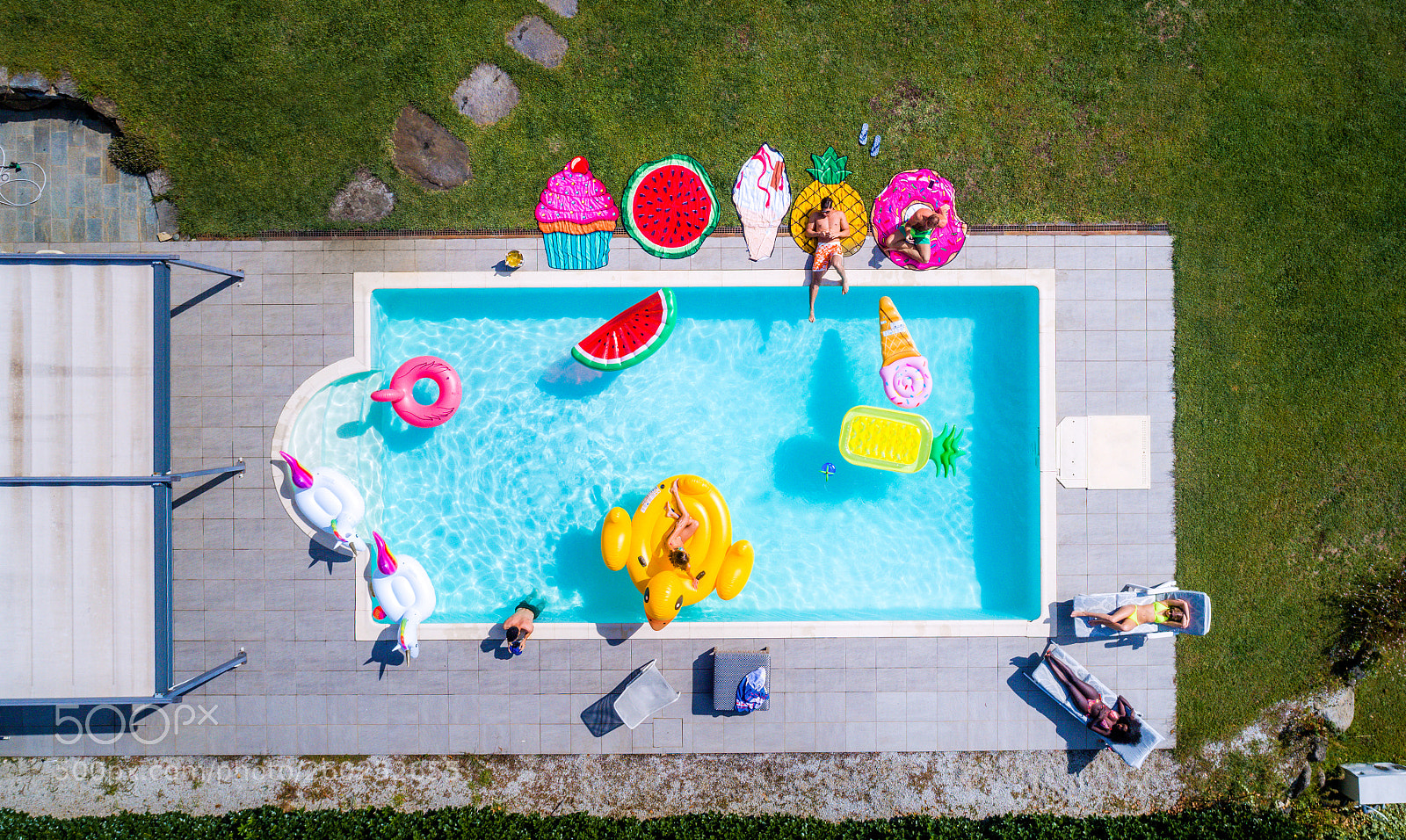 DJI FC6310 sample photo. Friends having fun in photography