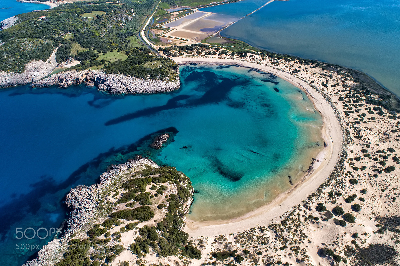 DJI FC6310 sample photo. Panoramic aerial view of photography