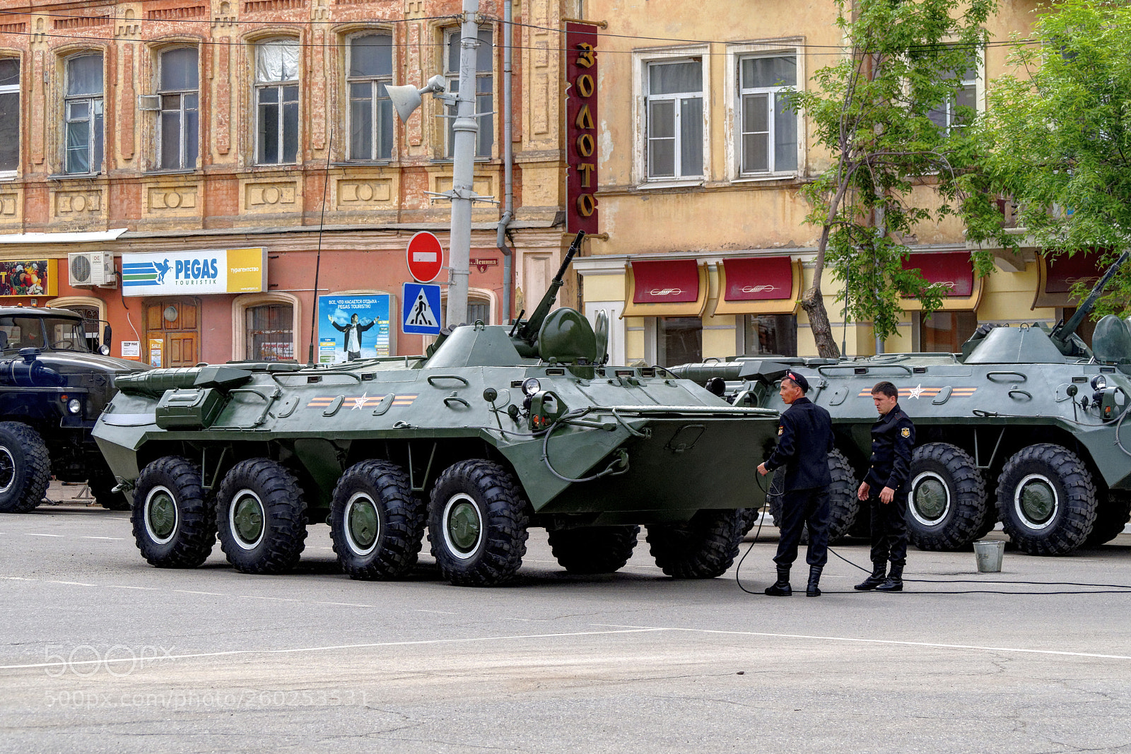 Olympus OM-D E-M10 sample photo. Astrakhan. victory day parade photography