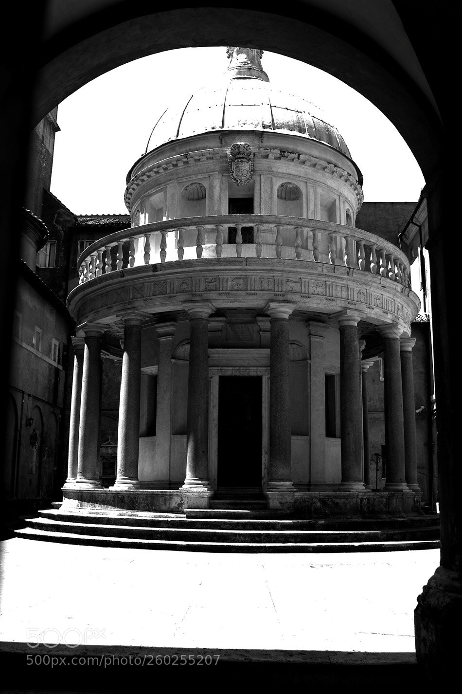 Canon EOS 500D (EOS Rebel T1i / EOS Kiss X3) sample photo. Tempietto, rome photography