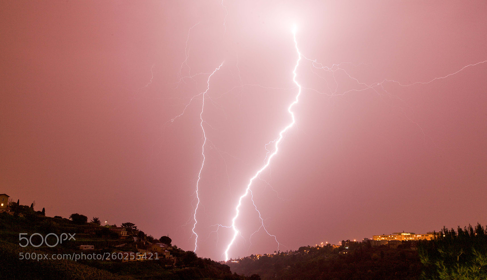 Canon EOS 5D sample photo. Flash of lightning photography