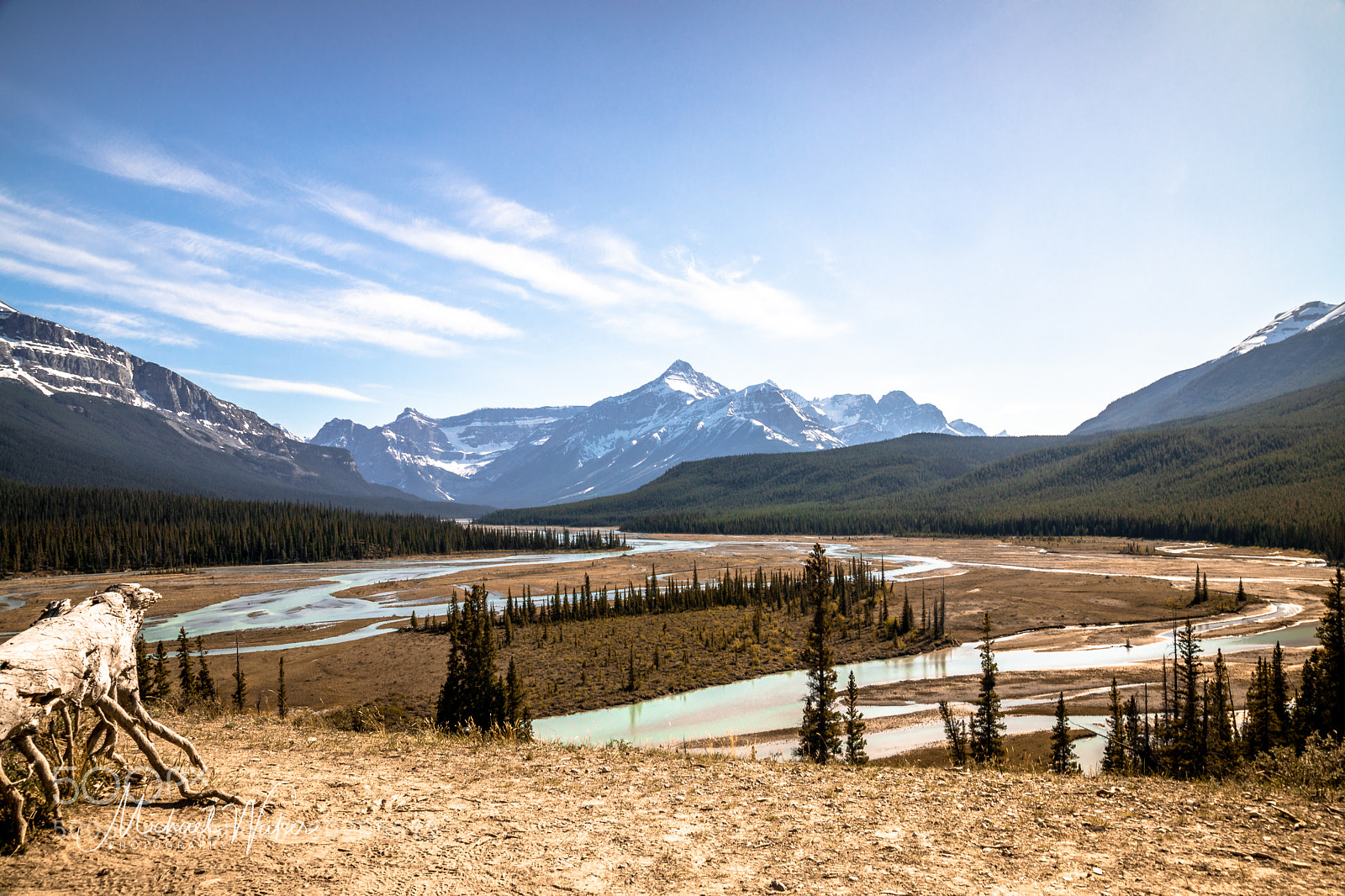 Canon EOS 5D Mark IV sample photo. Saskatchewan river, river crossing photography