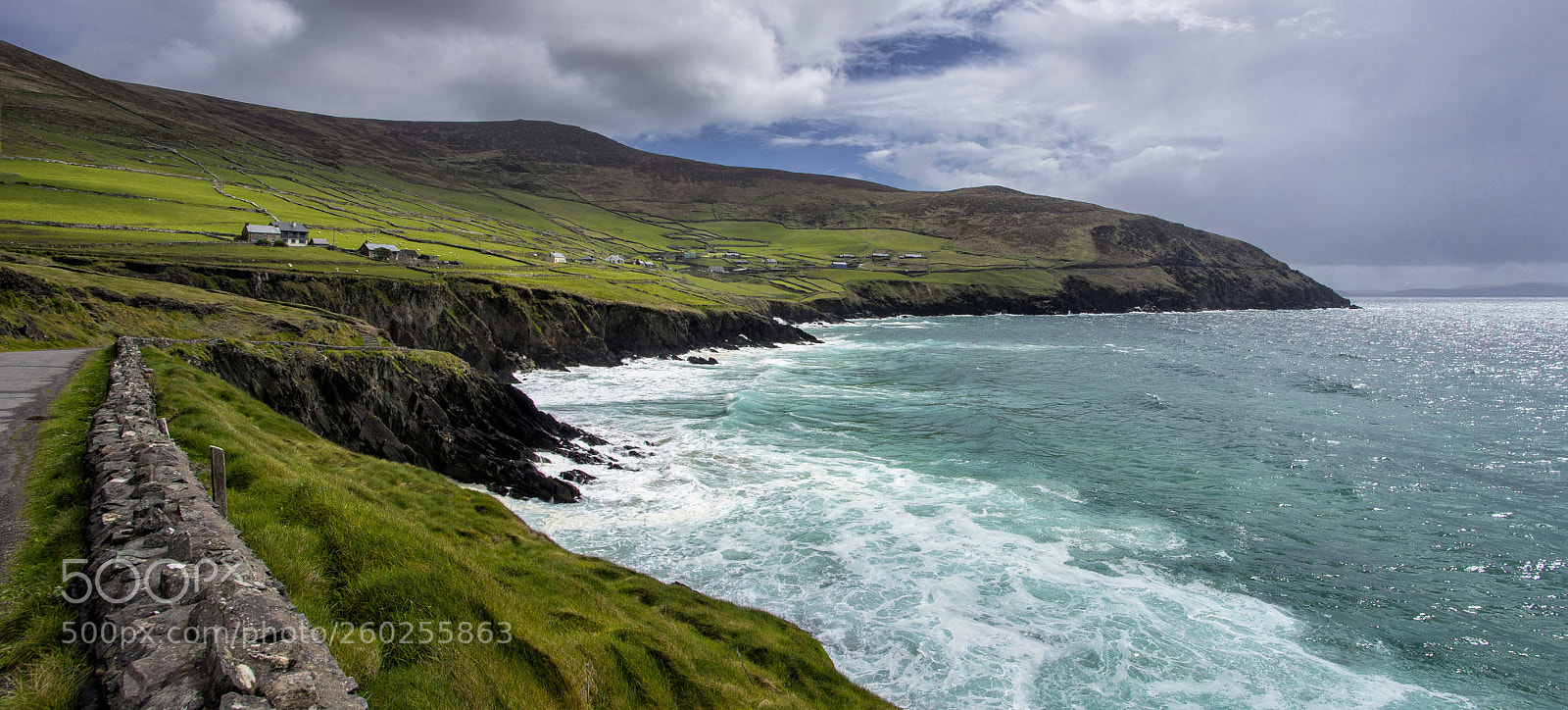 Pentax K-5 sample photo. Slea head drive photography