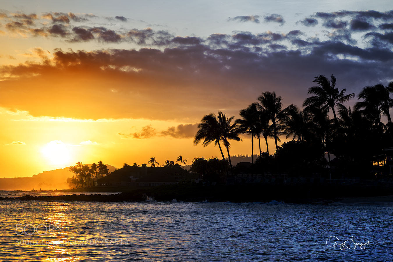 Canon EOS 5D Mark IV sample photo. Kauai sunset photography
