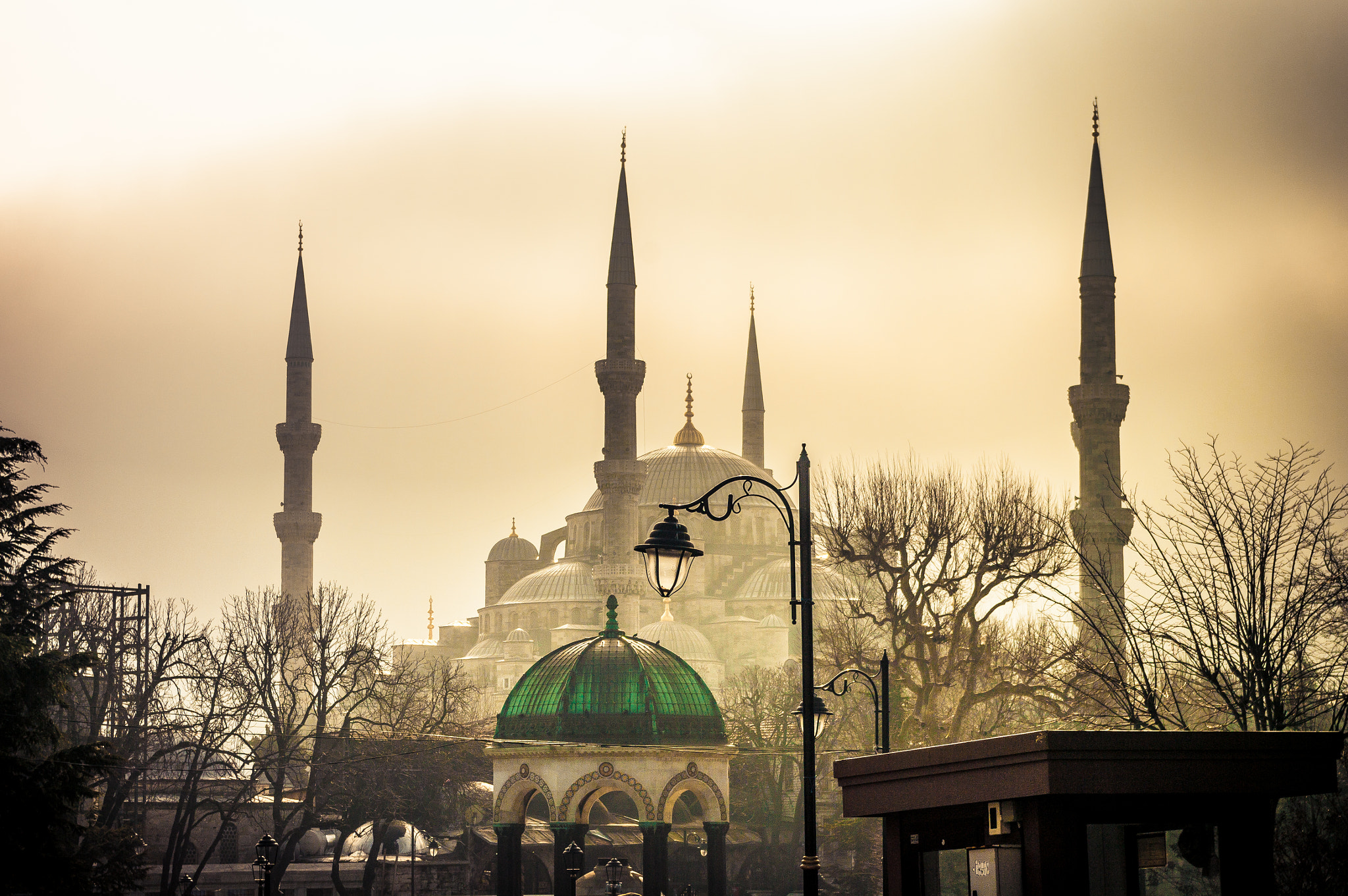 Pentax K20D sample photo. Blue mosque photography