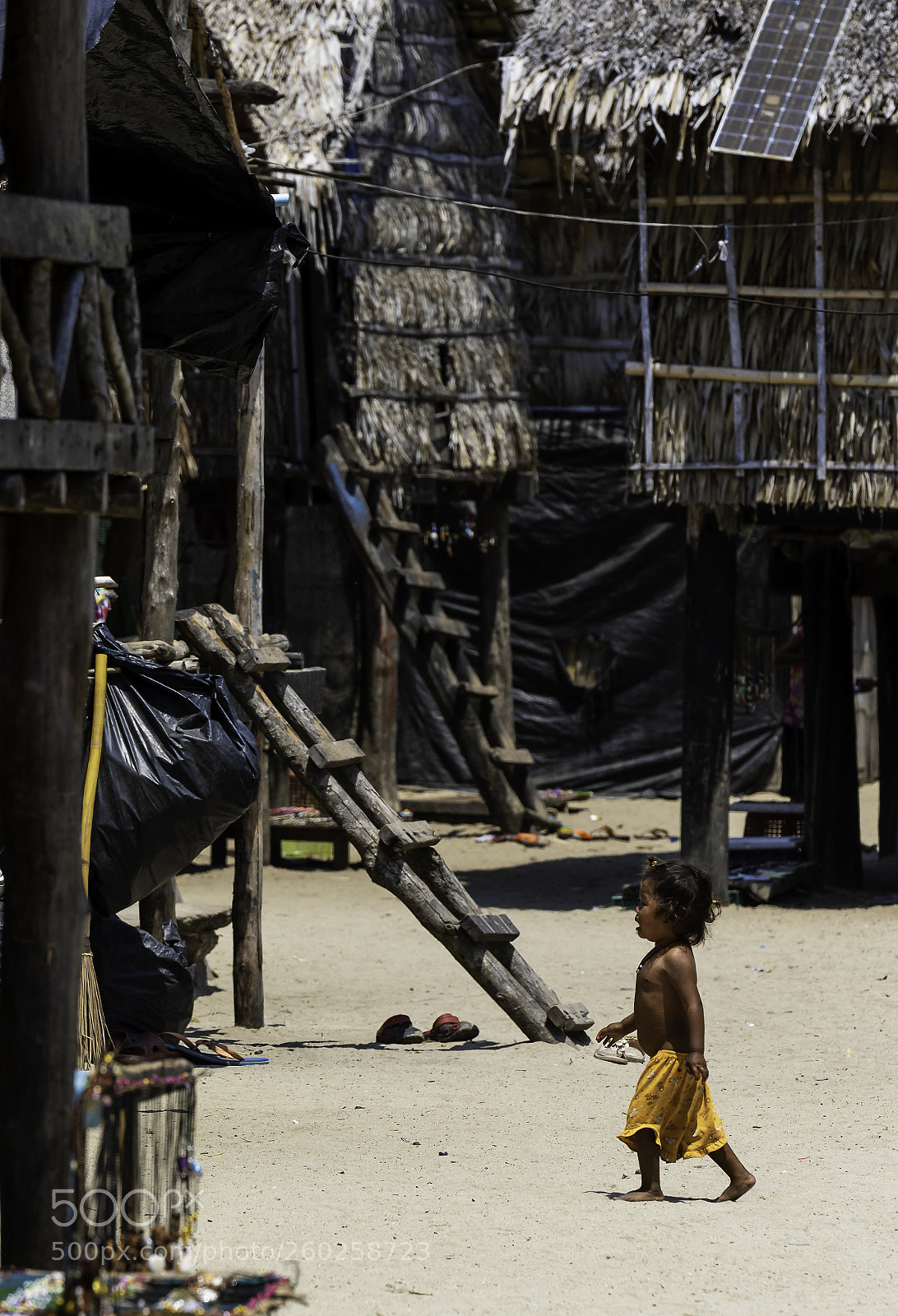 Canon EOS 7D Mark II sample photo. Moken children photography