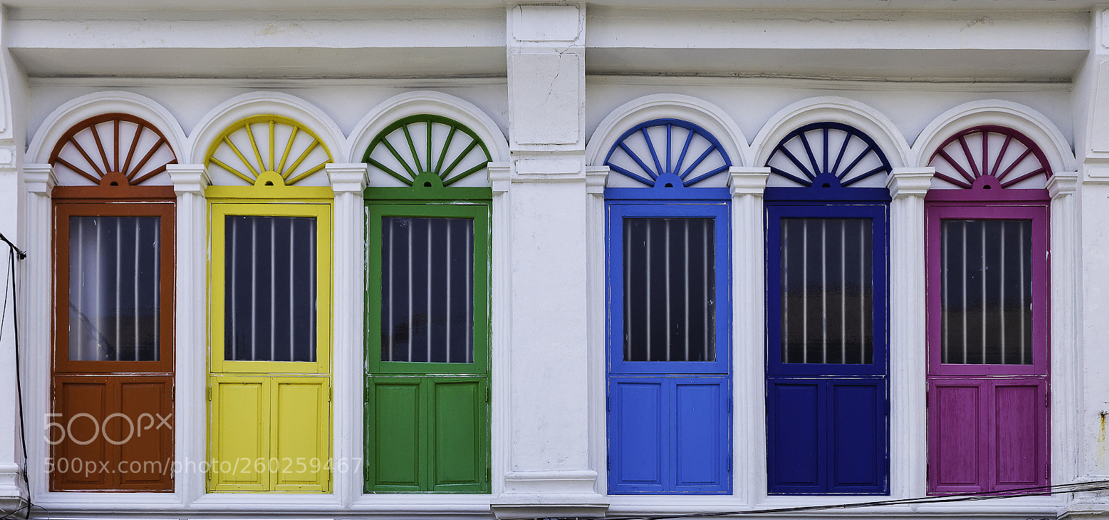 Canon EOS 6D sample photo. Phuket town windows photography