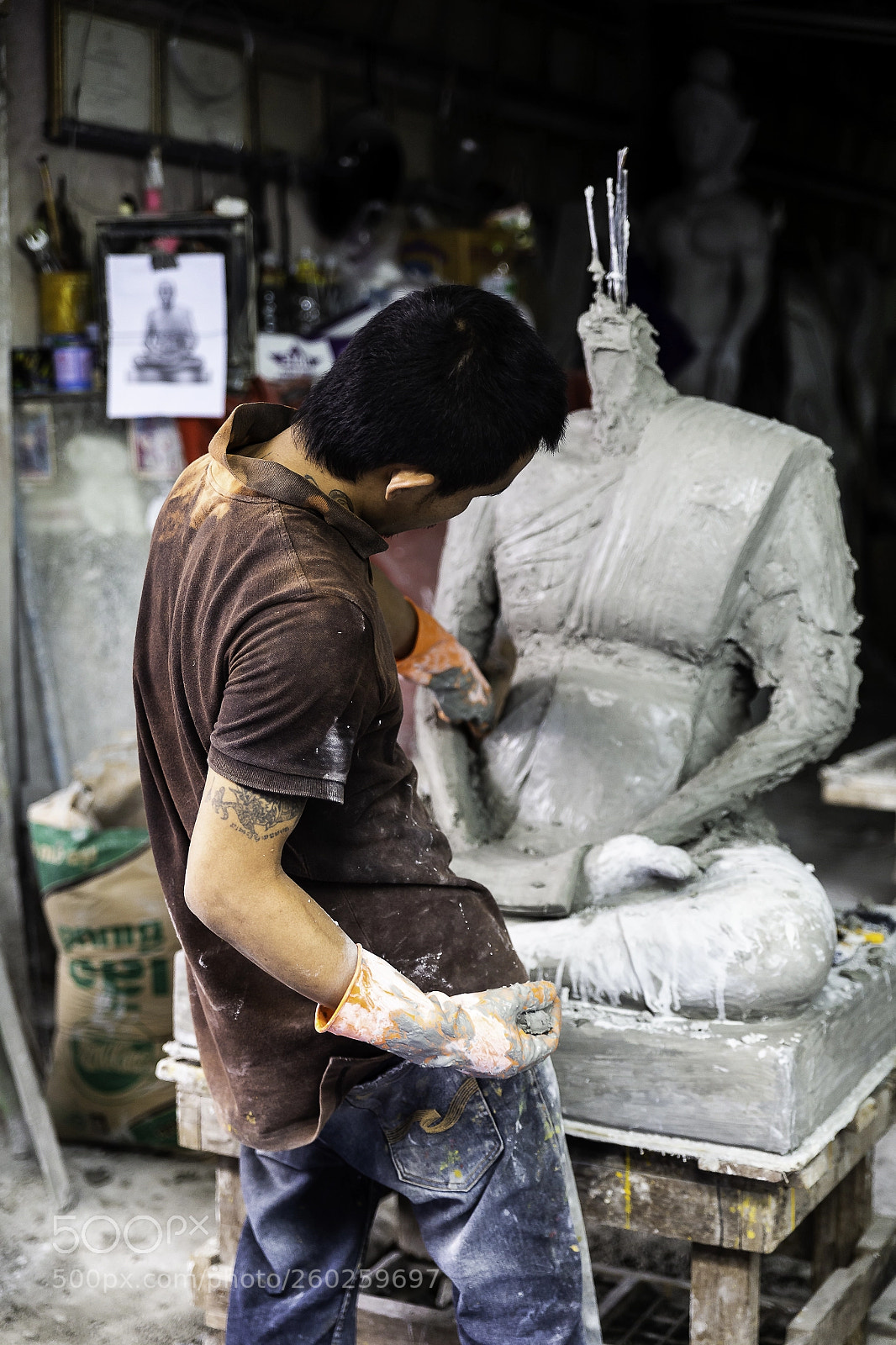 Canon EOS 6D sample photo. Making buddhas photography