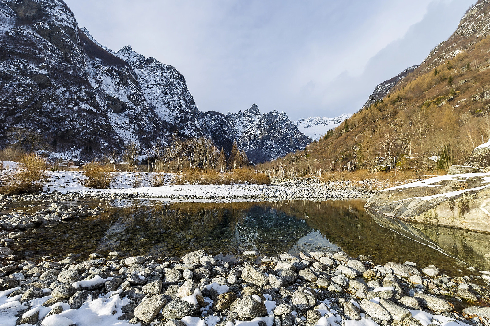 Canon EOS 6D sample photo. Winter reflections photography