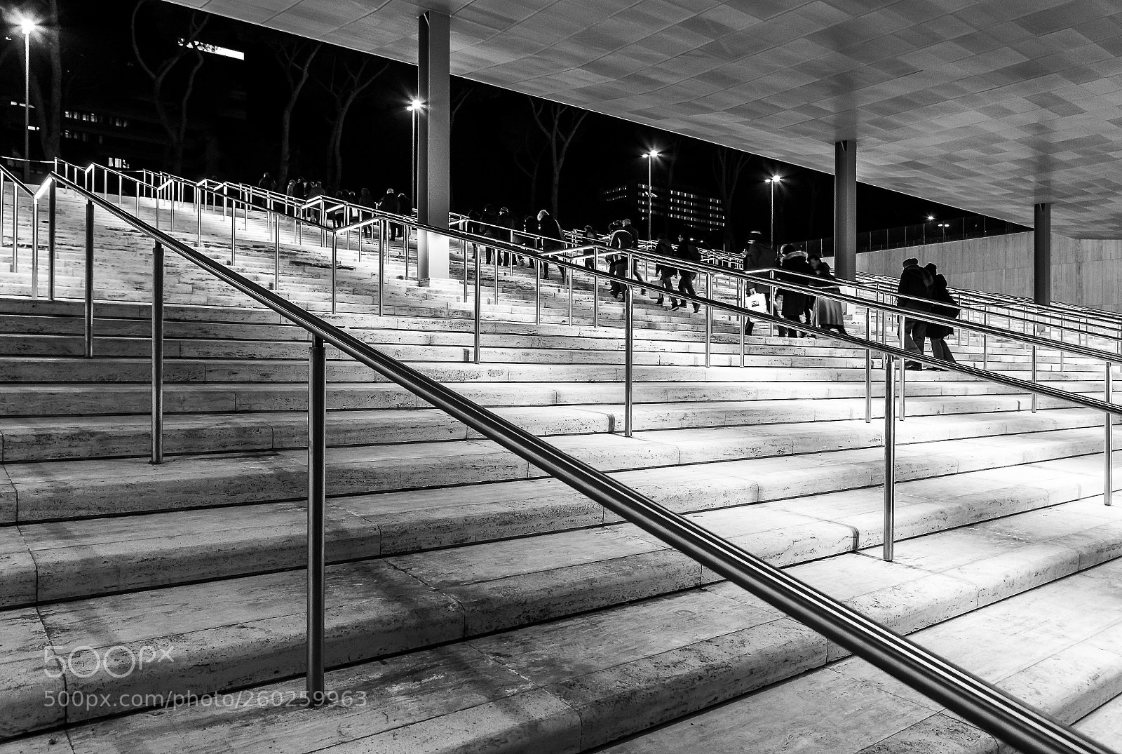 Canon EOS 6D sample photo. Scalinata nuvola fuksas photography