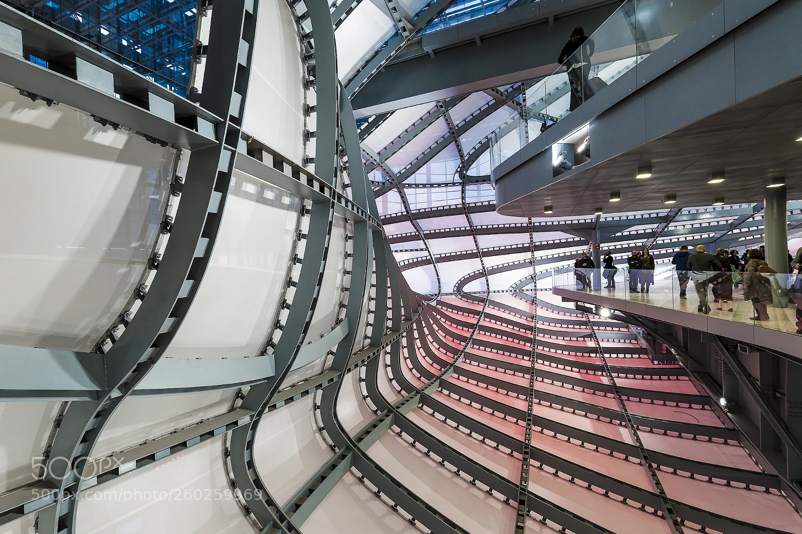 Canon EOS 6D sample photo. Nuvola fuksas interno photography