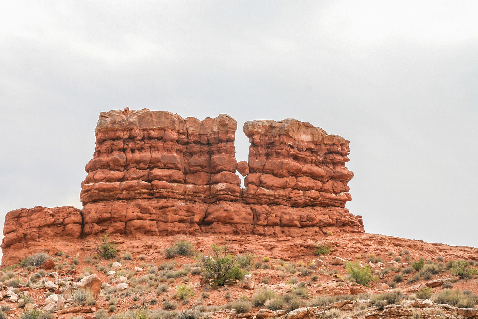 Canon EOS 30D sample photo. Courthouse - arches national photography