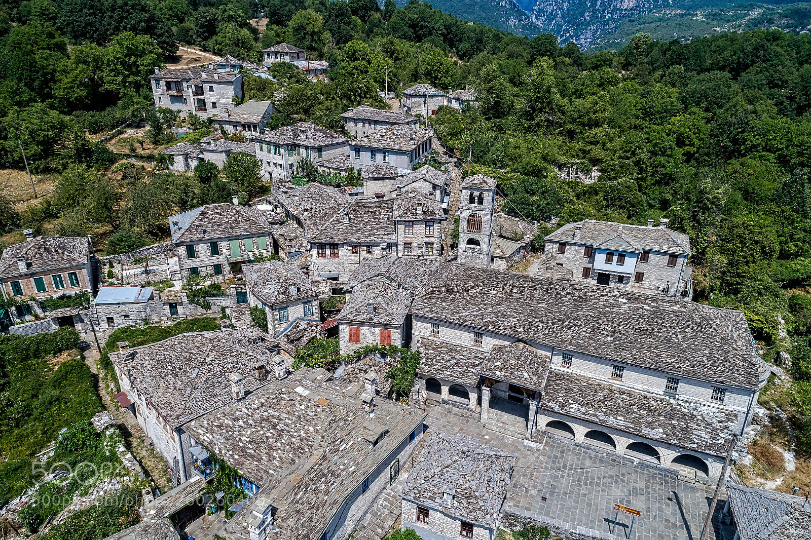 DJI FC6310 sample photo. Dilofo of zagorochoria, epirus photography