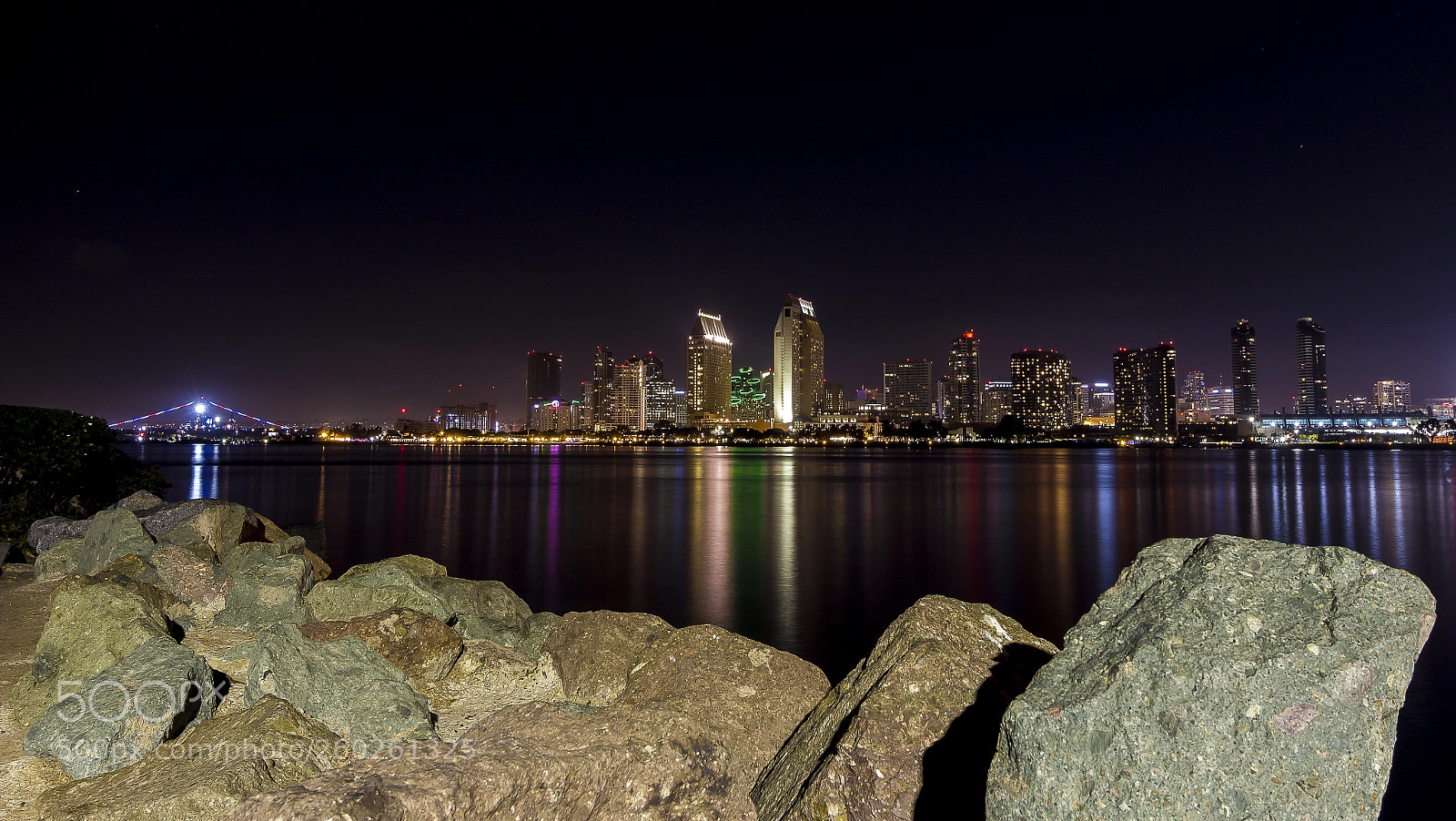 Canon EOS 100D (EOS Rebel SL1 / EOS Kiss X7) sample photo. San diego by night photography