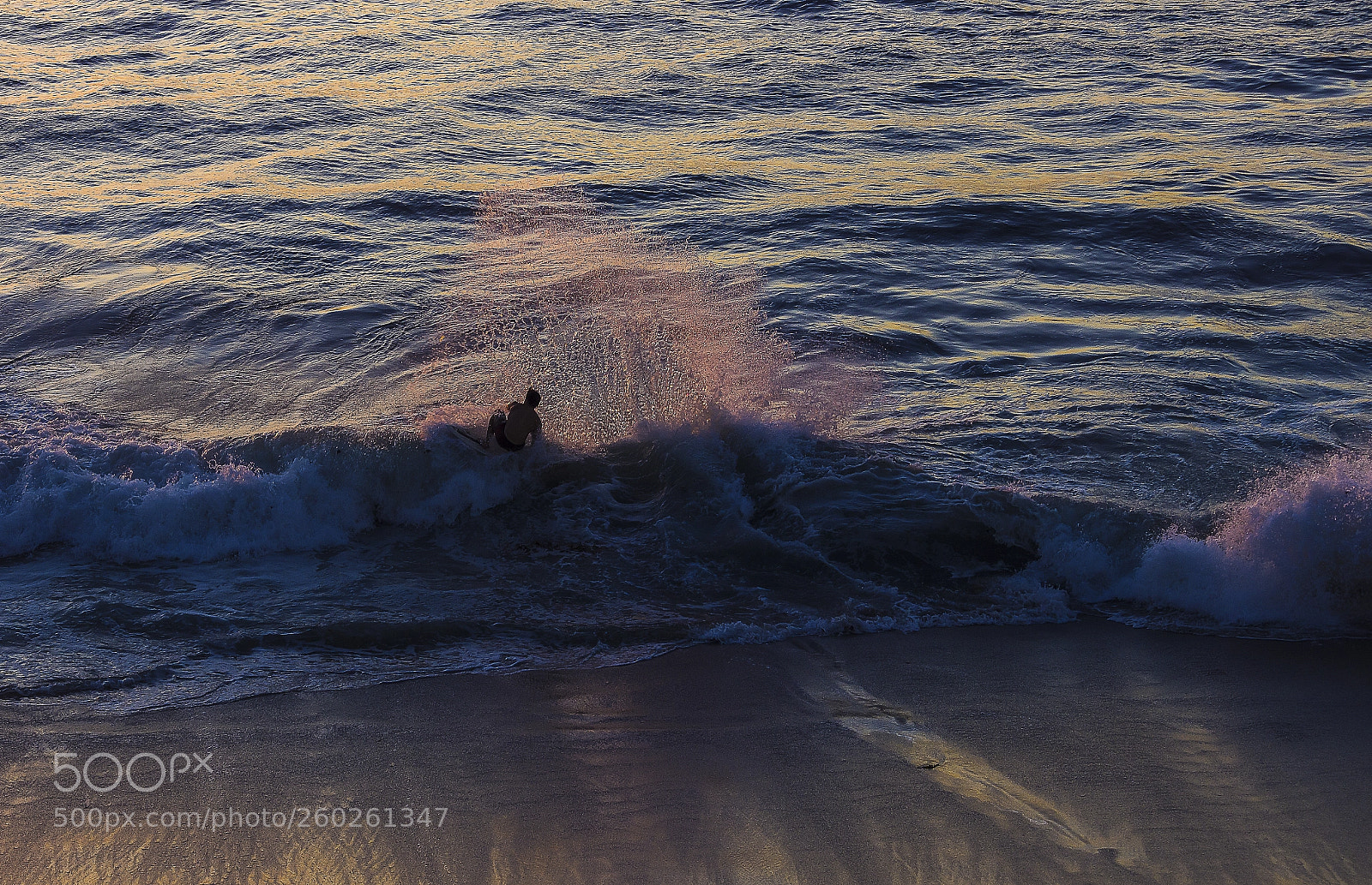 Canon EOS 100D (EOS Rebel SL1 / EOS Kiss X7) sample photo. Surfer at sunset in photography