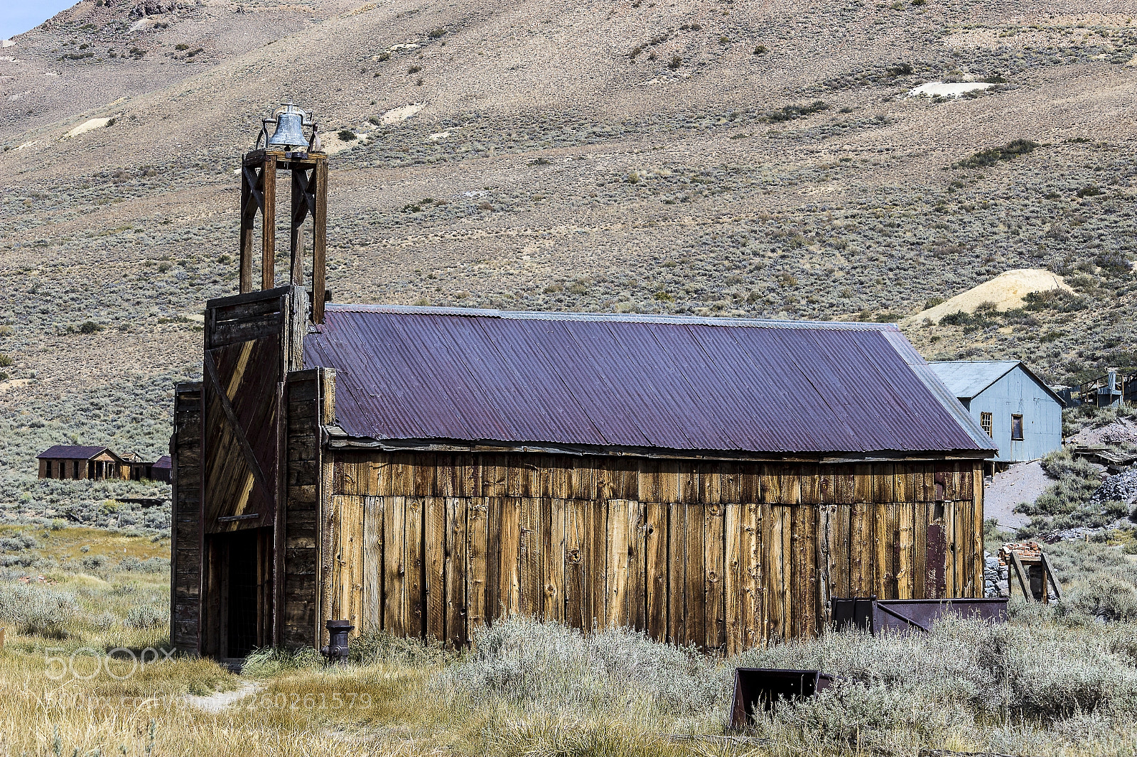 Canon EOS 100D (EOS Rebel SL1 / EOS Kiss X7) sample photo. Bodie's church photography