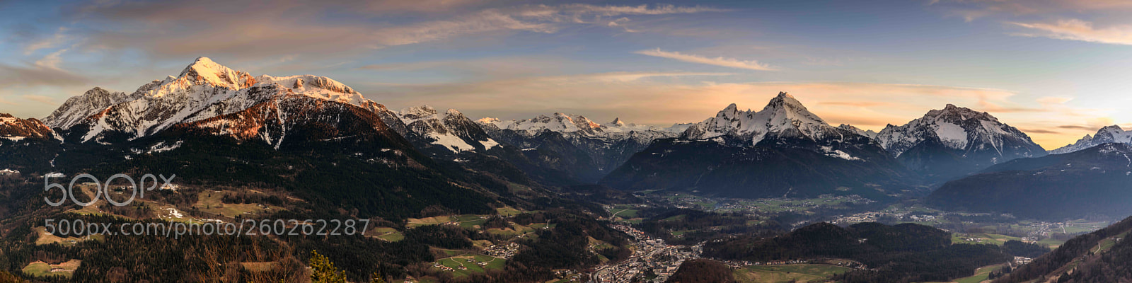 Canon EOS 5D Mark IV sample photo. Alps sunset - berchtesgadener photography