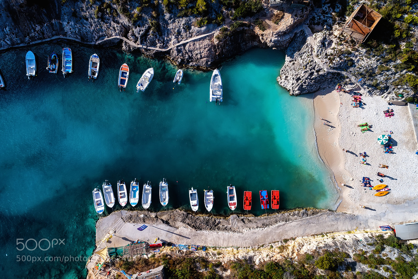 DJI FC6310 sample photo. Porto vromi beach in photography