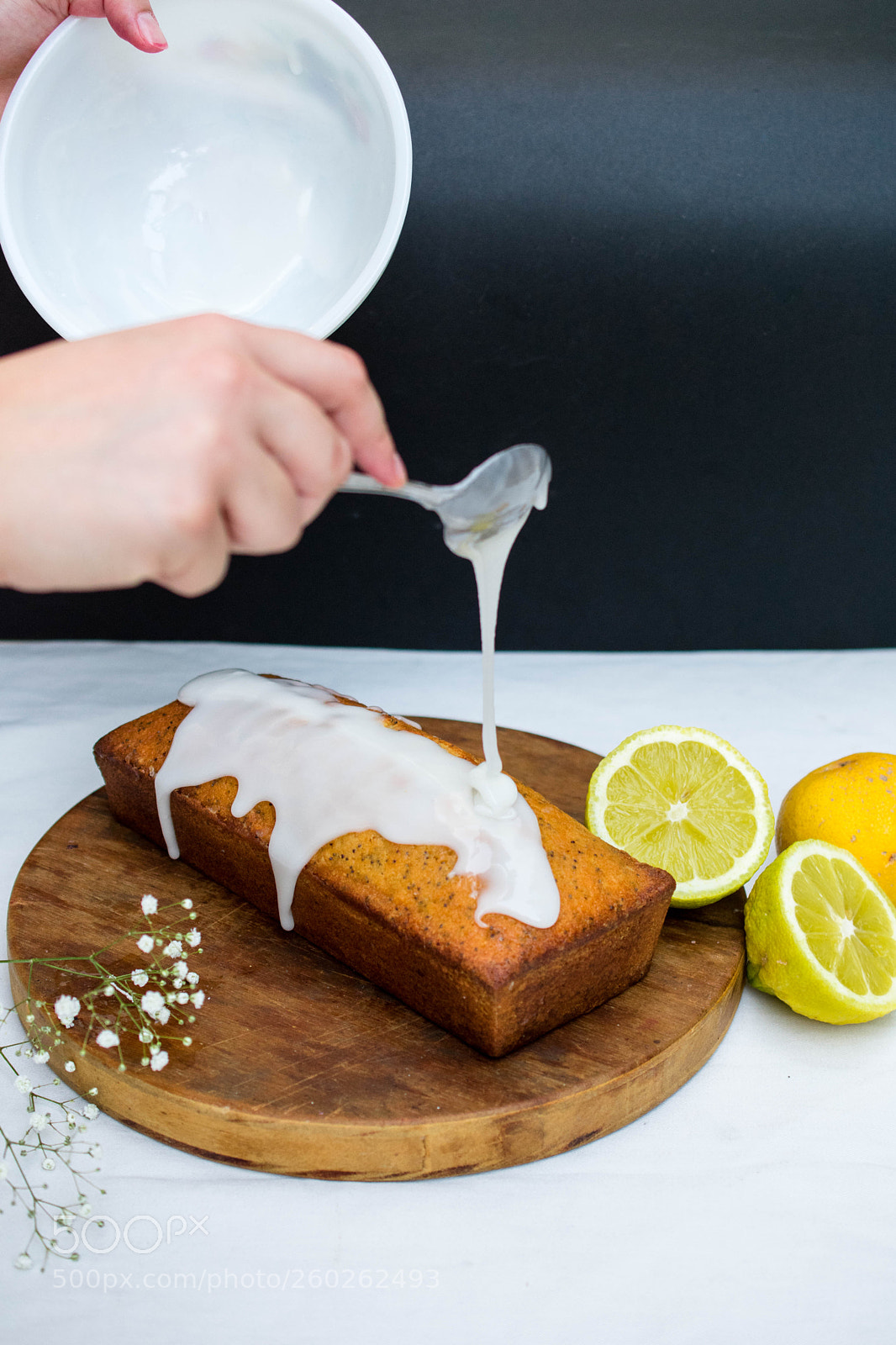 Nikon D3400 sample photo. Lemon cake photography